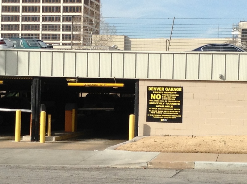 Street view of Lot 276 – Denver Garage