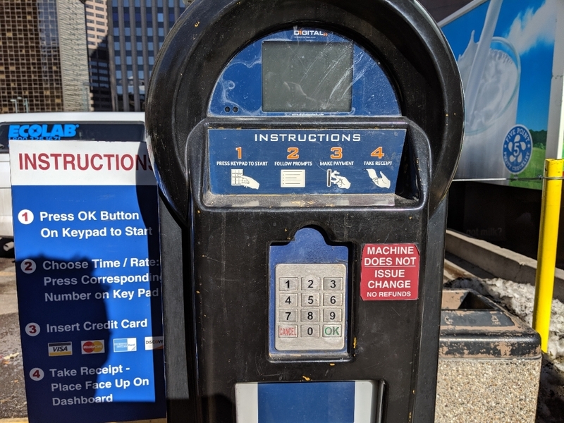 Street view of 17th St Lot