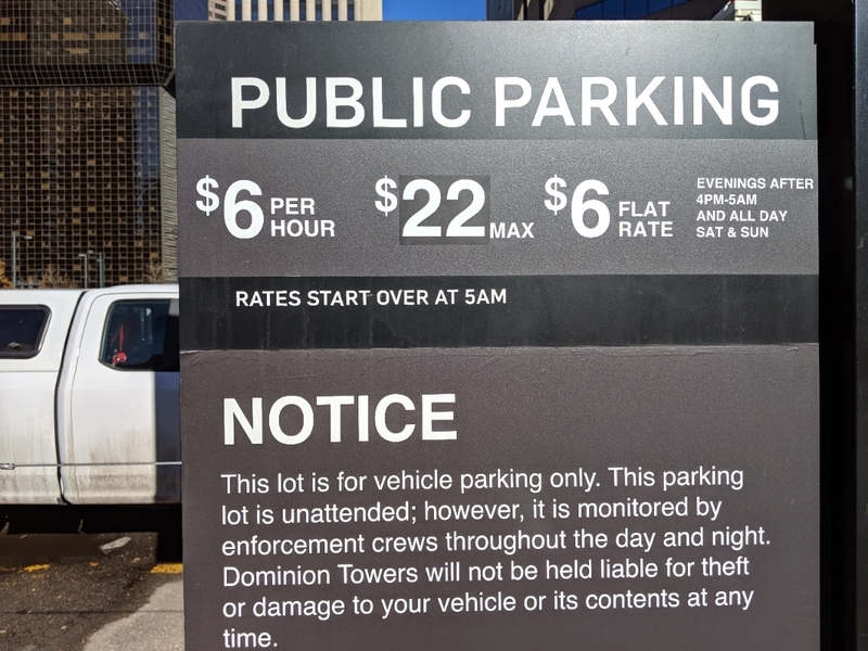 Street view of 17th St Lot