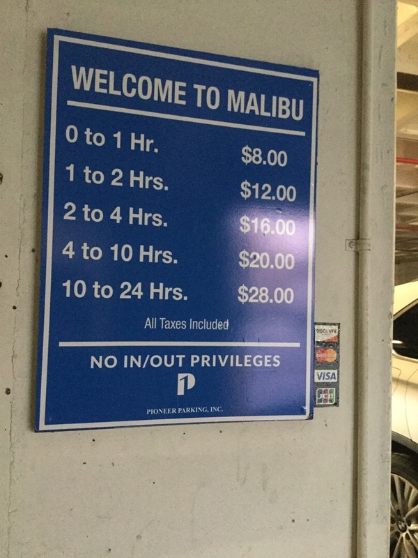 Street view of Malibu