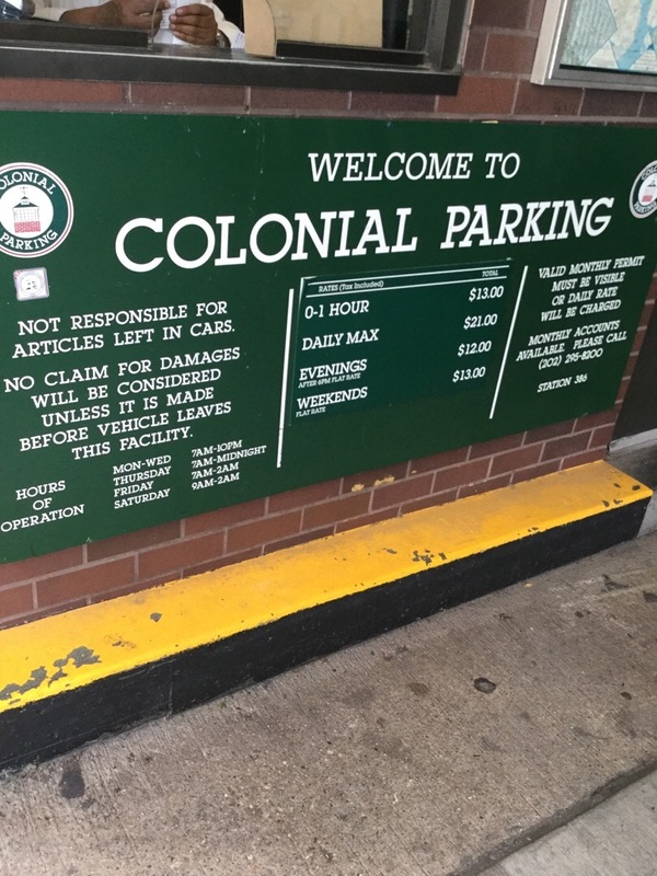 Street view of New Hampshire Ave NW Garage