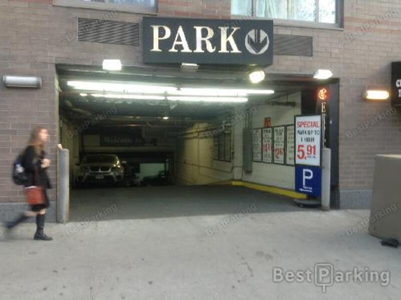 Street view of W. 43rd St. Garage