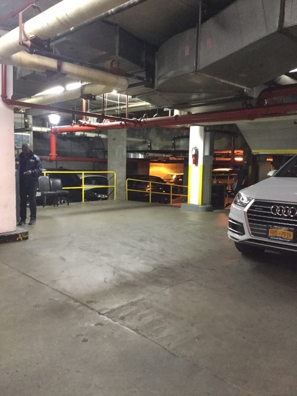Street view of W. 43rd St. Garage