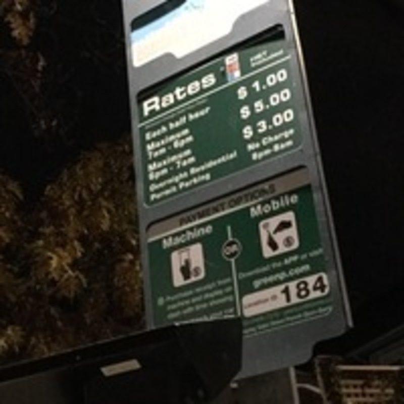 Street view of Carpark 184