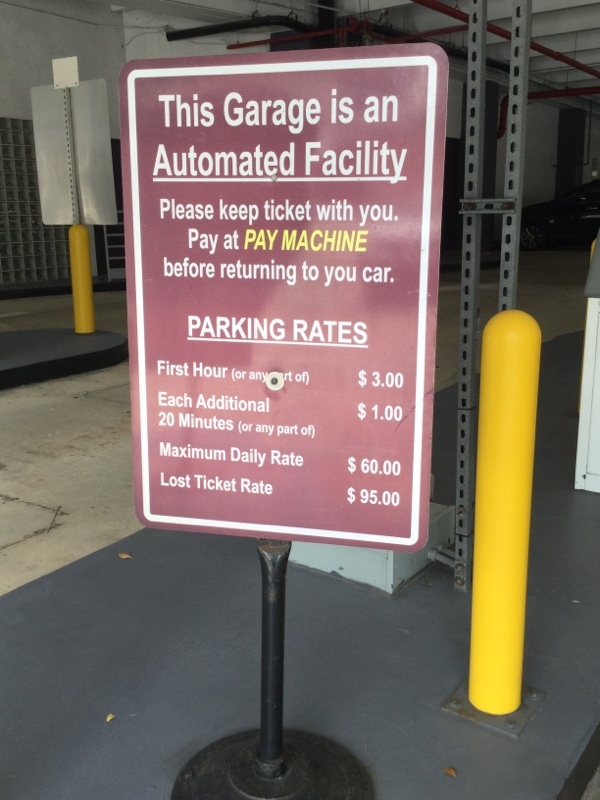 Street view of Phillips Point Garage