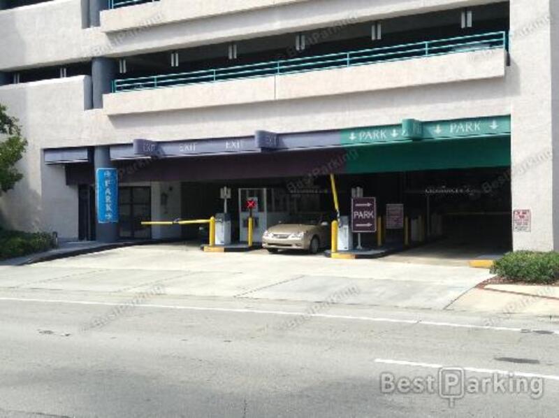 Street view of Phillips Point Garage