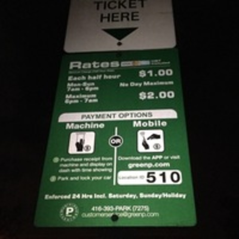 Street view of Carpark 510