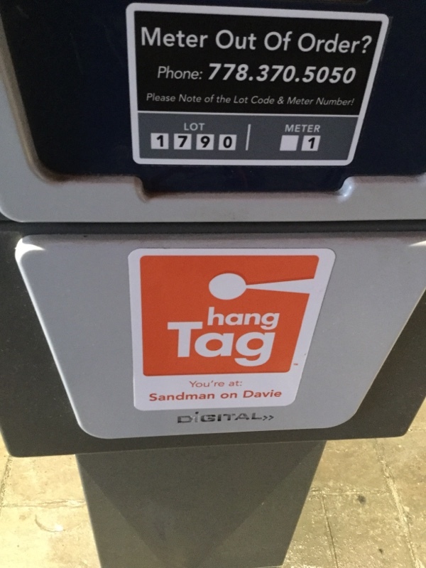 Street view of Sandman on Davie - Lot #1790