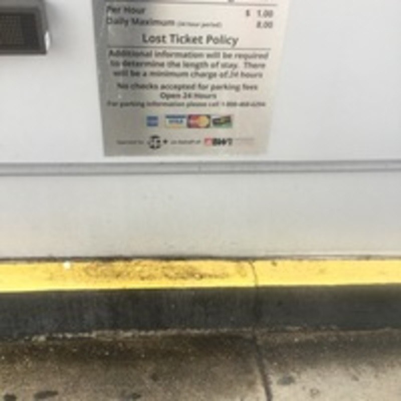 Street view of Long Term Parking B