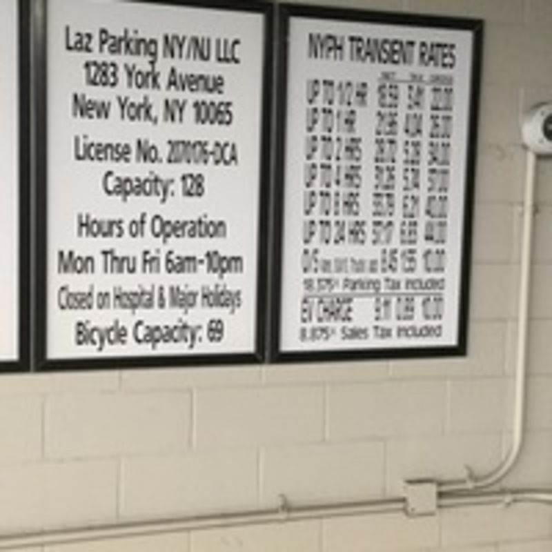 Street view of NewYork-Presbyterian David H. Koch Center Garage