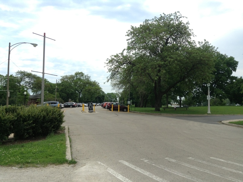 Street view of Diversey Driving Range Lot