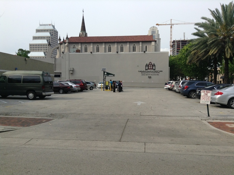 Street view of E Washington St Lot