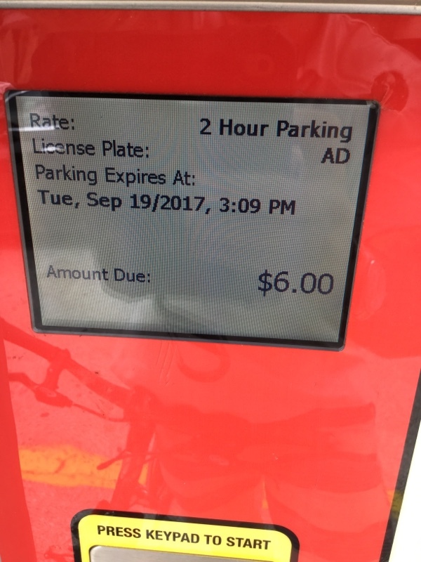 Street view of E Washington St Lot