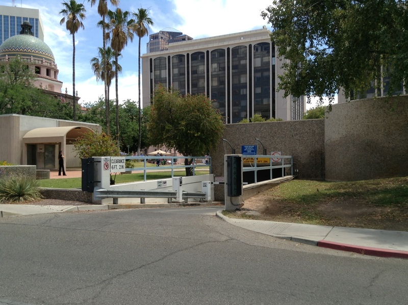 Street view of El Presidio Garage