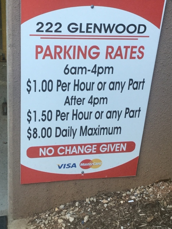 Street view of 222 Glenwood Garage