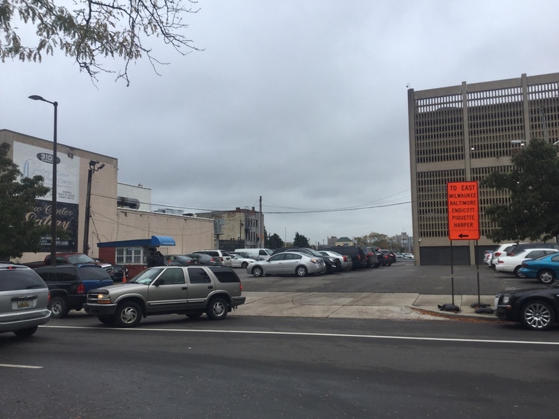 Street view of W Grand Blvd Lot