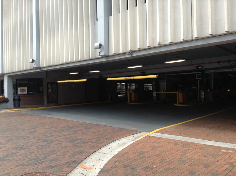 Street view of Central Blvd Garage