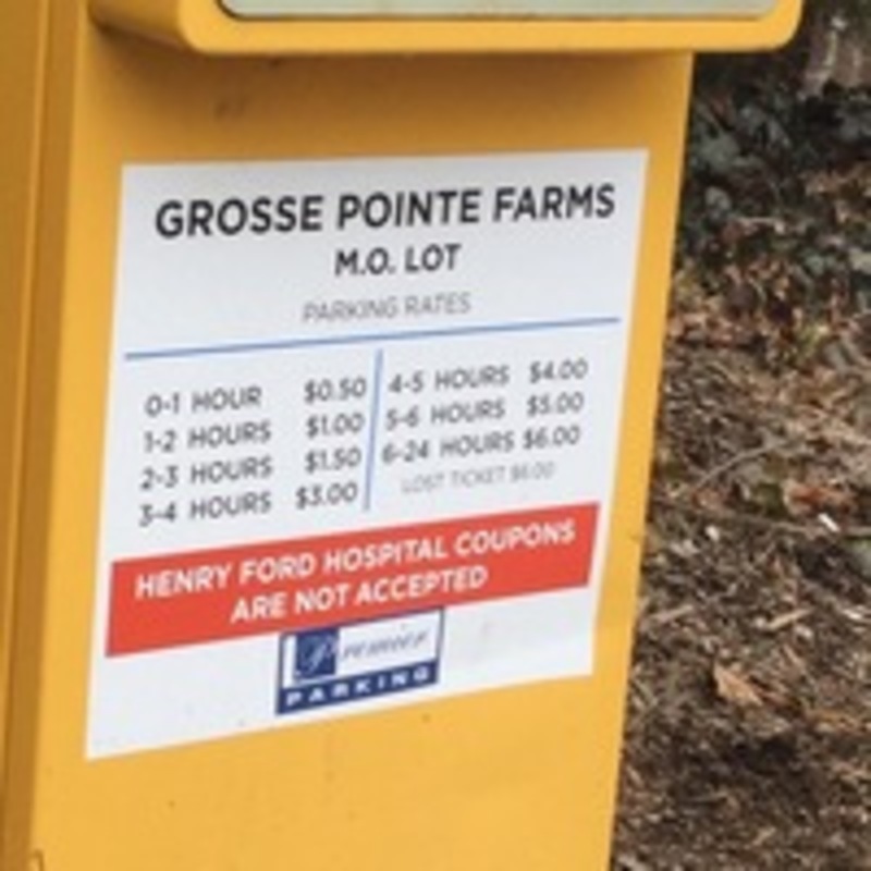 Street view of Grosse Pointe Farms MO Lot