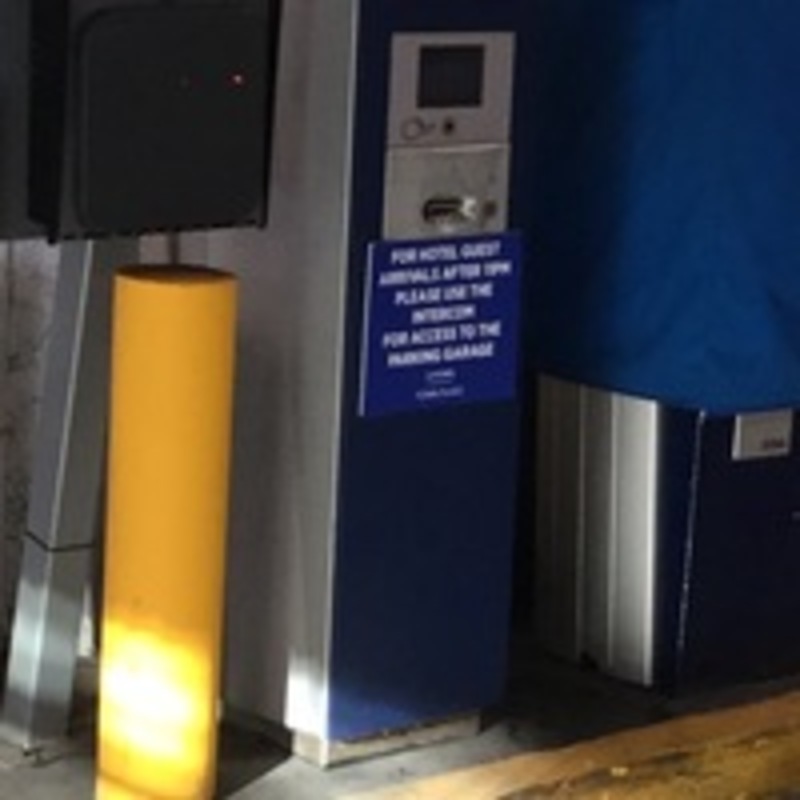 Street view of Etage Parking Garage