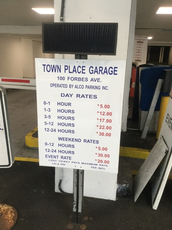 Street view of Etage Parking Garage