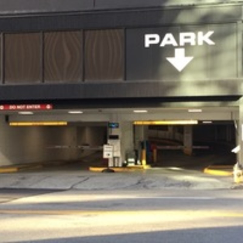 Street view of Etage Parking Garage