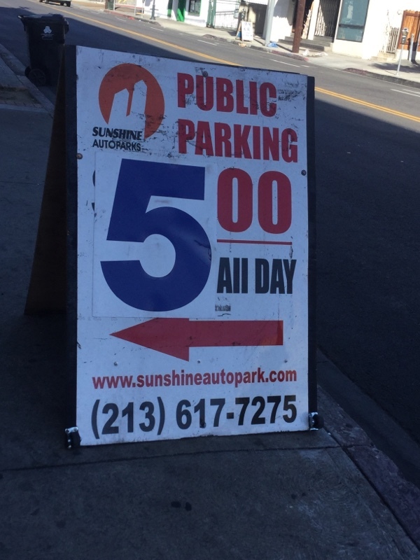 Street view of N Hill St Garage