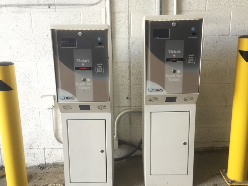 Street view of 17th Street Garage