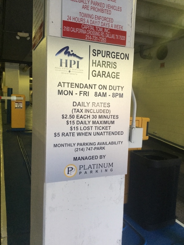 Street view of Spurgeon Harris Garage