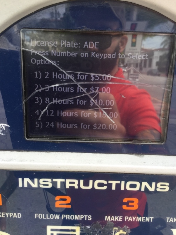 Street view of 17th Street Parking Lot