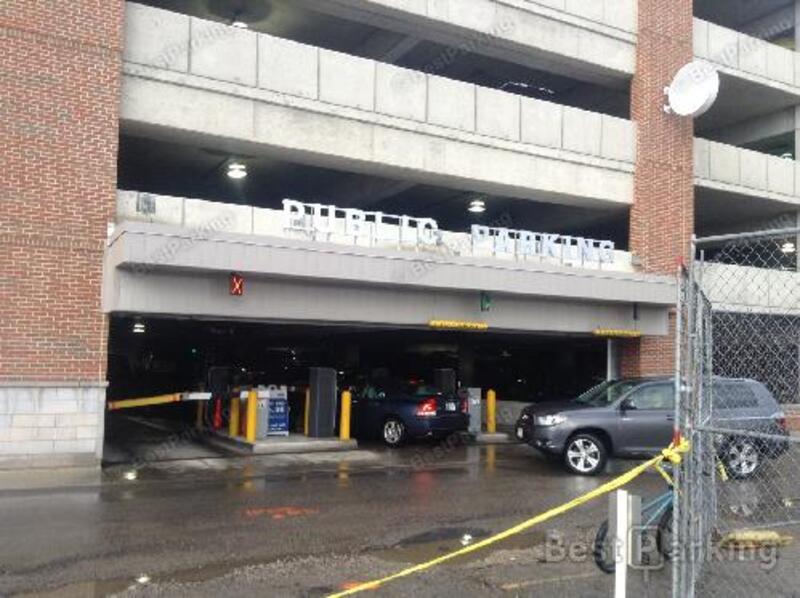 Street view of 4th & Elm Garage