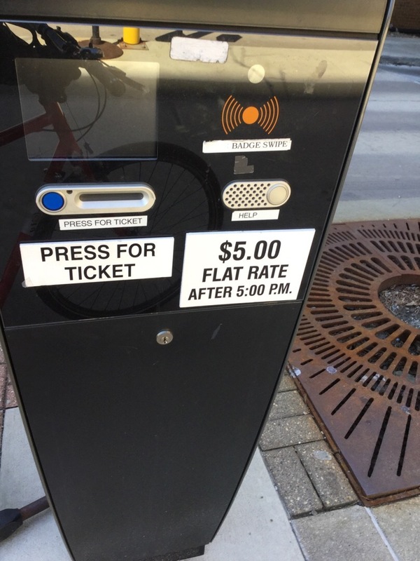 Street view of Lafayette Avenue Parking Structure