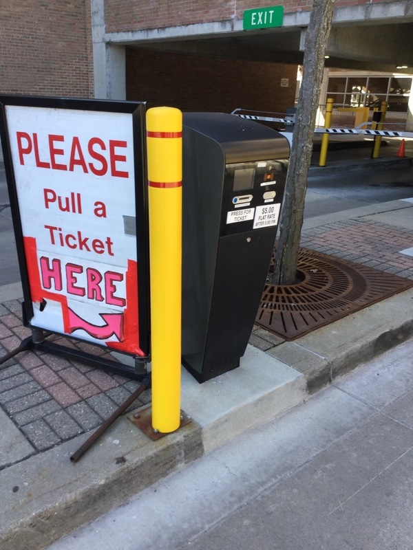 Street view of Lafayette Avenue Parking Structure