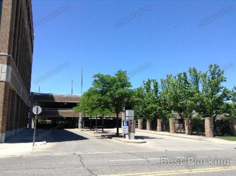 Street view of Lafayette Avenue Parking Structure