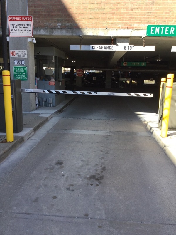 Street view of Lafayette Avenue Parking Structure