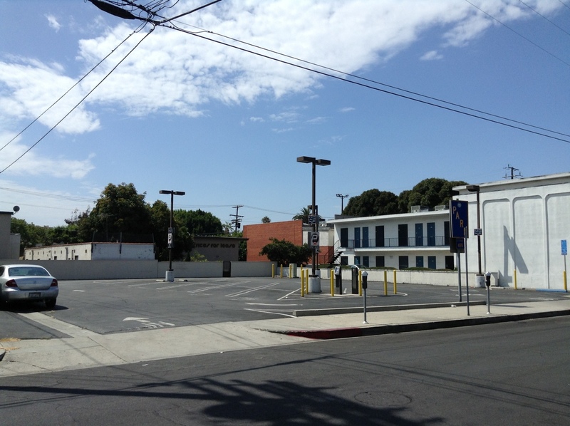 Street view of Idaho & Sawtelle Parking Lot