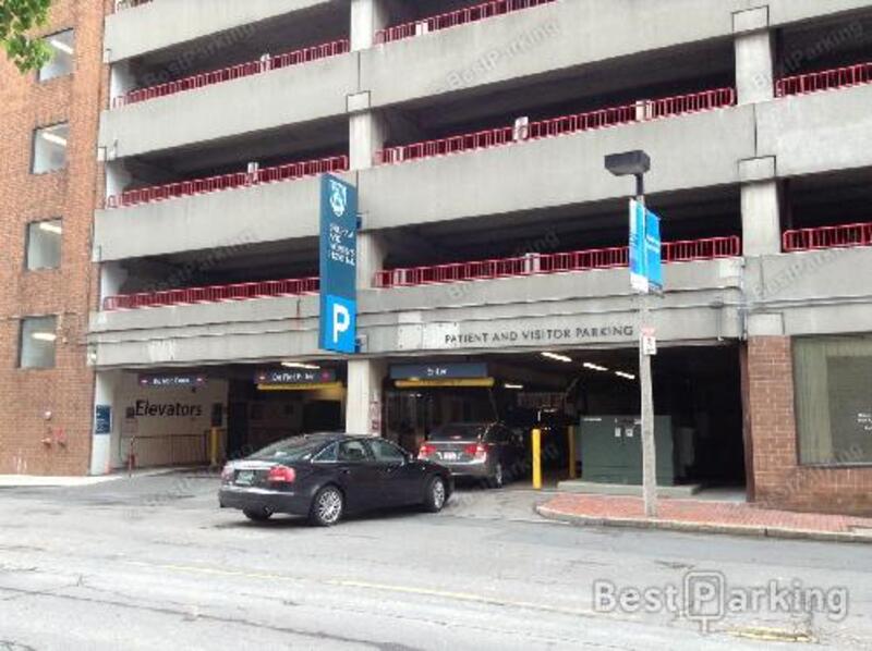 Street view of Garage - Brigham and Women's Hospital