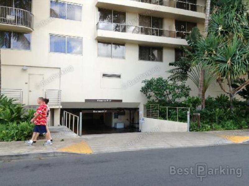 Street view of Beachwalk Garage