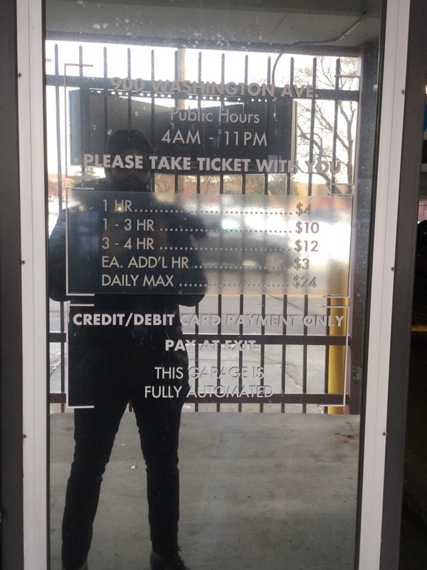 Street view of TractorWorks Parking Ramp