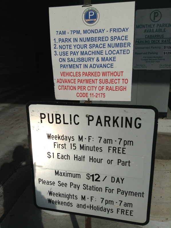 Street view of Cabarrus Deck