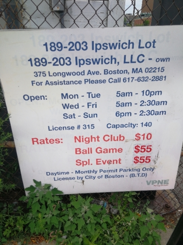 Street view of Ipswich Lot