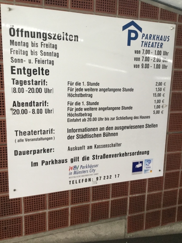 Street view of Parkhaus Theater