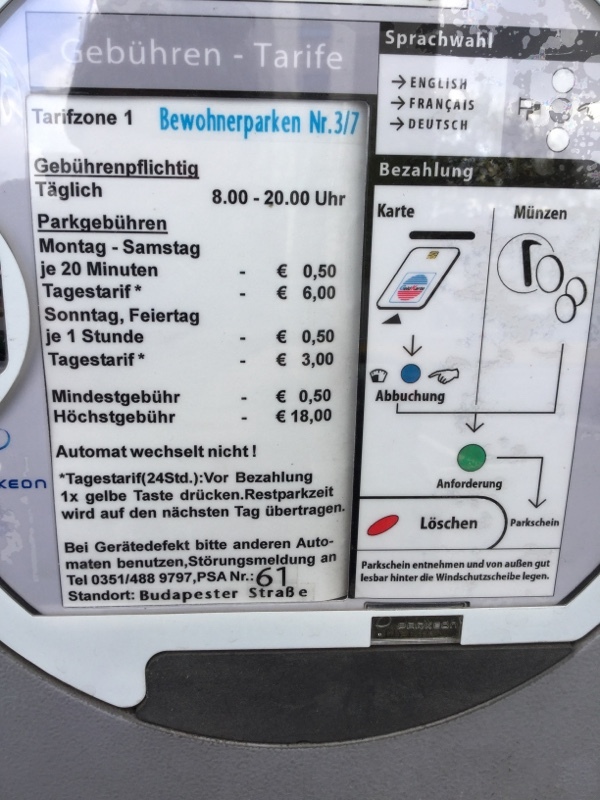 Street view of Budapester Straße