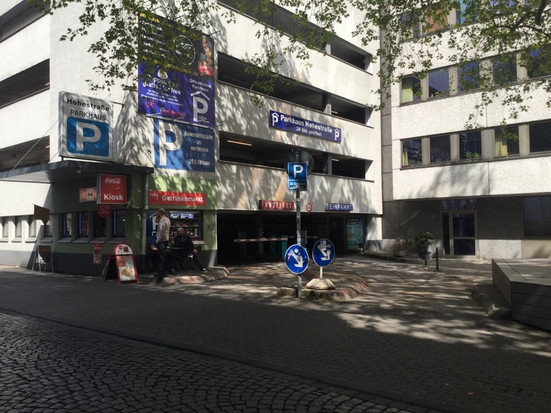 Street view of Hohestraße Parkhaus