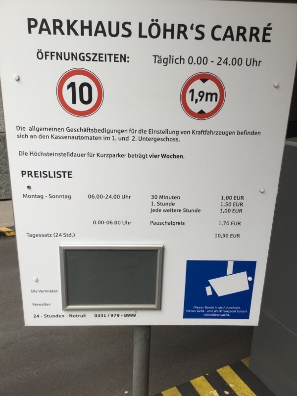 Street view of Parkhaus Löhr's Carré