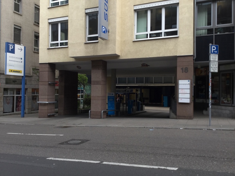 Street view of Tiefgarage Südwestbank