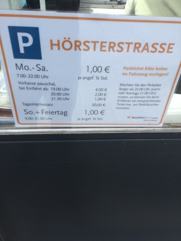 Street view of Hörsterstraße