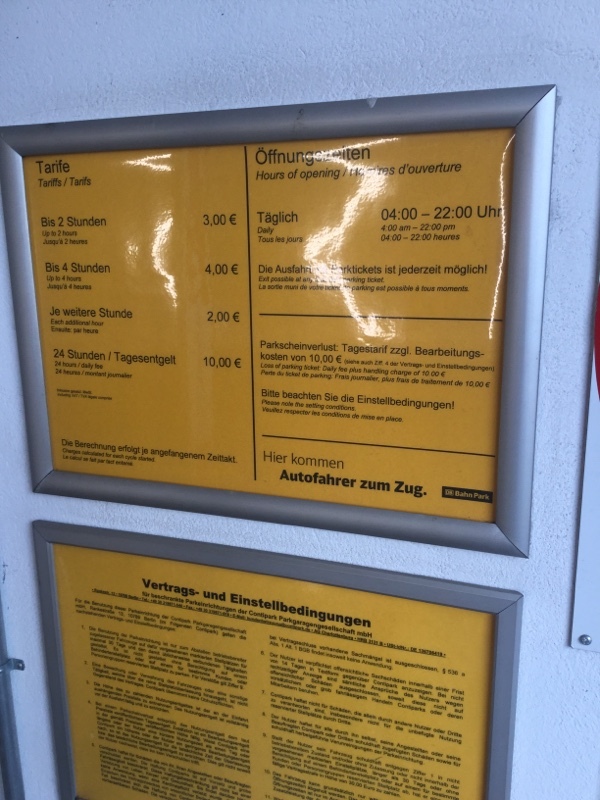 Street view of Parking garage Hauptbahnhof Centrum P1