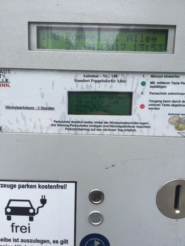 Street view of Poppelsdorfer Allee Lot