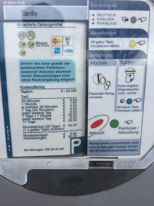 Street view of Parkplatz Hauptbahnhof West P3