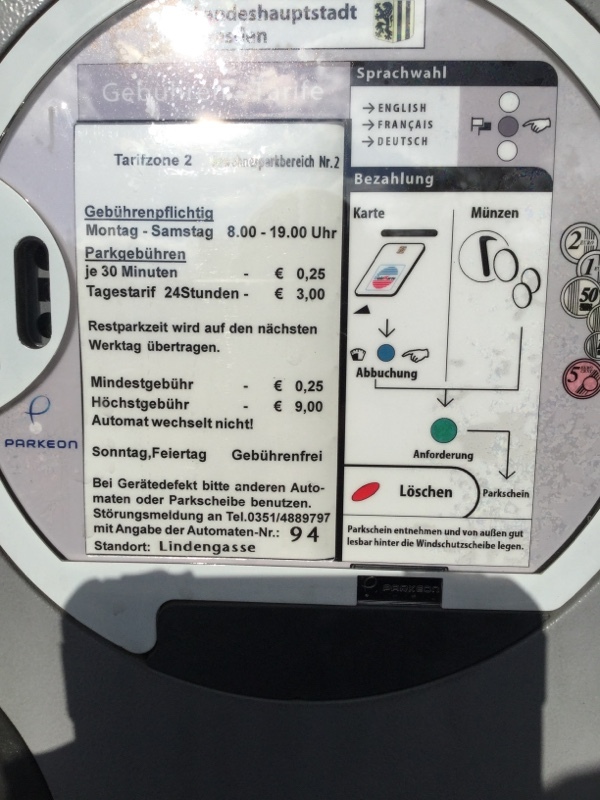 Street view of Lindengasse Car Park